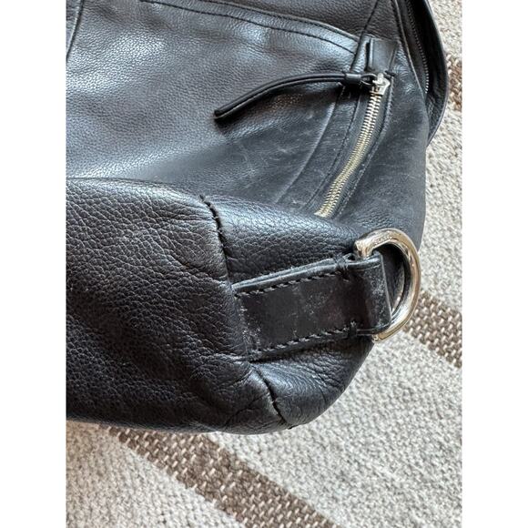 Coach Thompson Convertible Sling Bag Pack Black Smooth Calf Leather Men’s - Picture 5 of 16